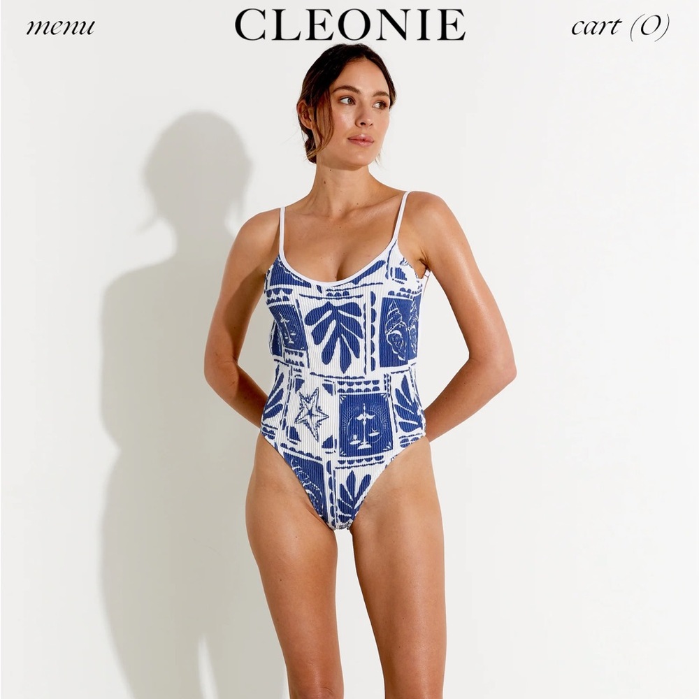 Cleonie one size one piece swimsuit